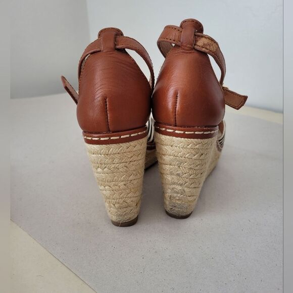 Marina Yachting Wedge Espadrille Sandals Nautical Preppy Coastal Summer EU 36 6 - Picture 3 of 10